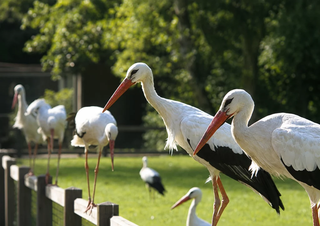 Cigogne blanche