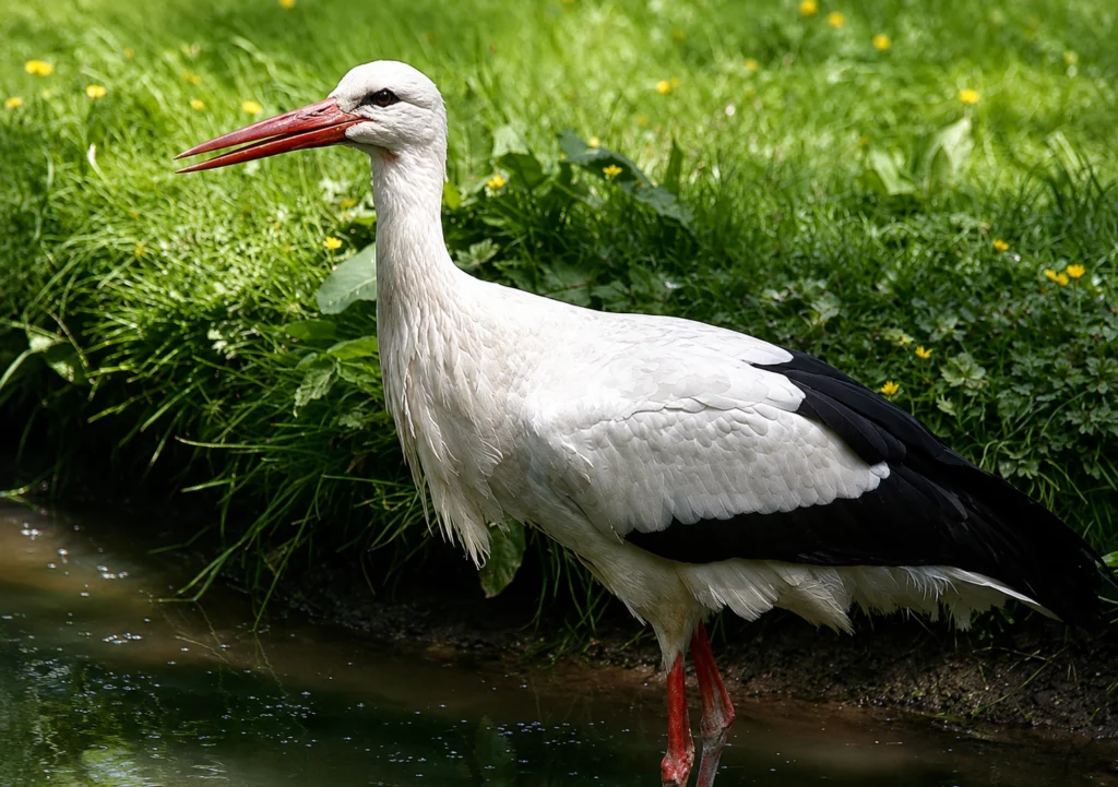 Cigogne blanche